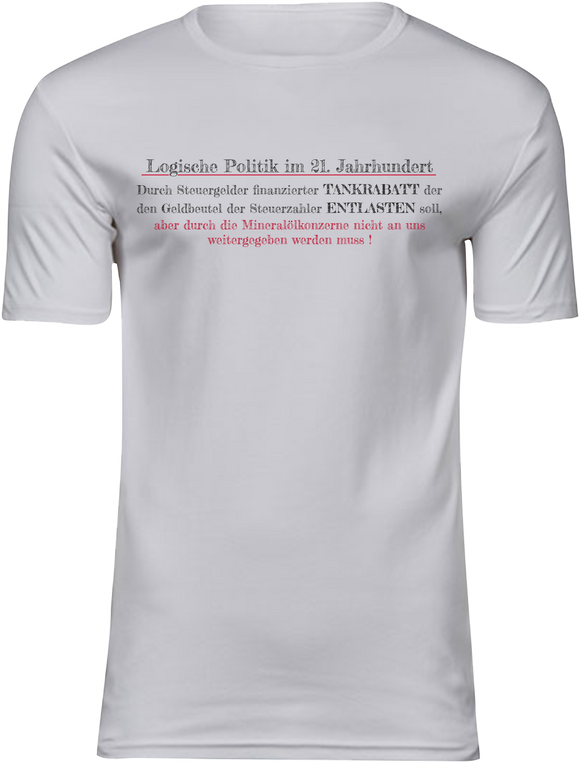 T-Shirt UNISEX  „Logische Politik im 21. Jahrhundert