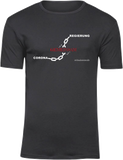 T-Shirt UNISEX  „Regierung-Gemeinsam-Corona" schwarz mit weiß/rotem Aufdruck