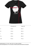 Damen V-Neck T-Shirt „Bundesregierung" schwarz