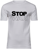 T-Shirt UNISEX, weiss, Design 2  „STOP WAR"
