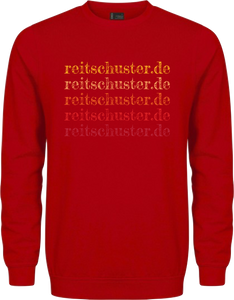 Sweater Reitschuster.de Fire Red