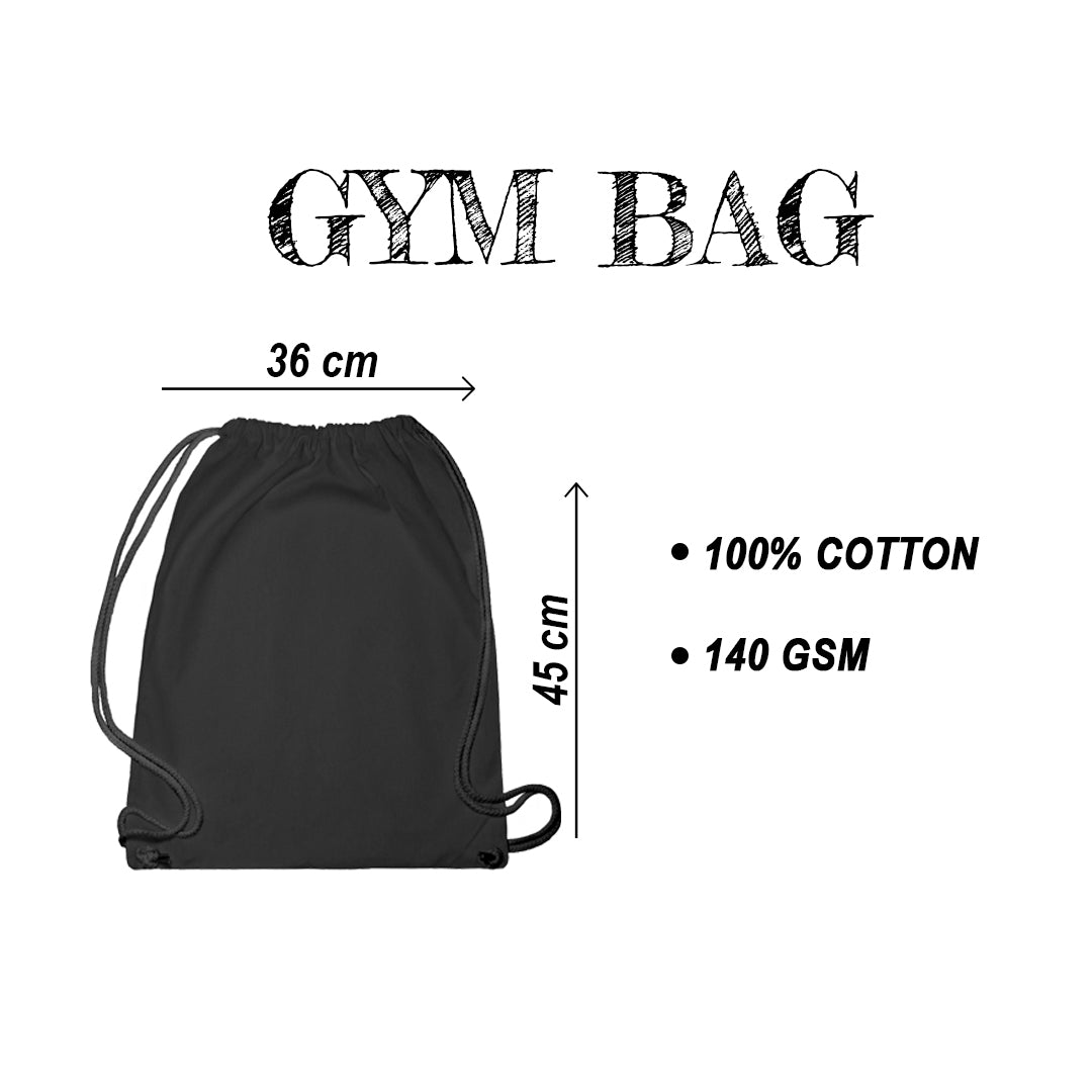 Gym Bag "reitschuster.de", schwarz