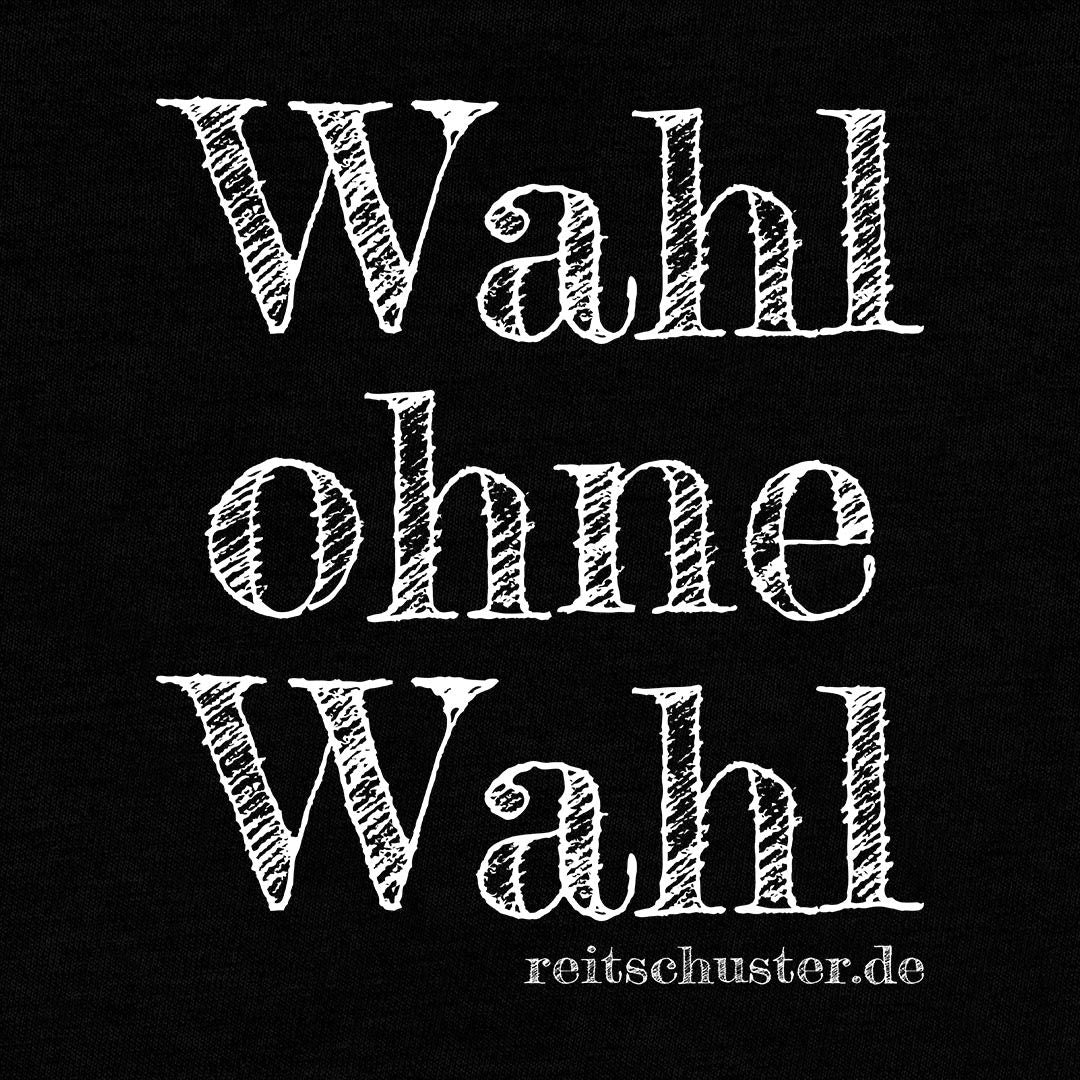 BR Kaffeebecher "Wahl ohne Wahl", schwarz