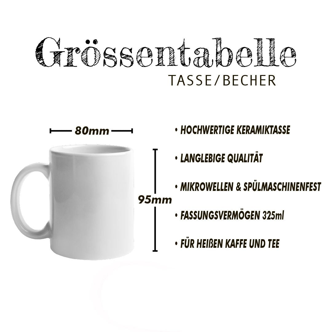 BR Kaffeebecher "MEINUNGSSTARK", schwarz