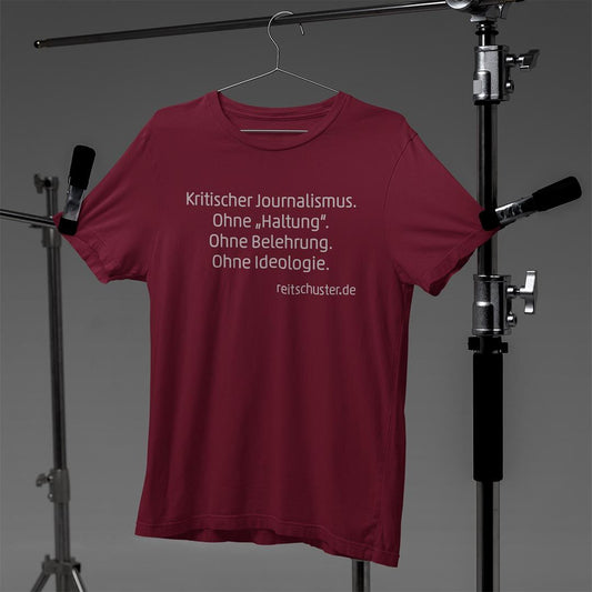 BR Premium T-Shirt „Kritischer Journalismus“ versch. Farben