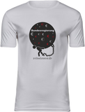 T-Shirt UNISEX  „Bundesregierung." weiß mit schwarz /rotem Aufdruck