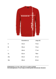 Sweater "SELBSTDENKER" Fire Red, mit weißen Aufdruck