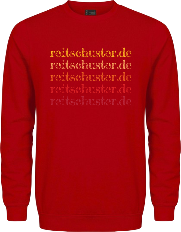 Sweater Reitschuster.de Fire Red