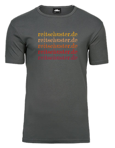 T-Shirt „reitschuster.de“ dunkelgrau