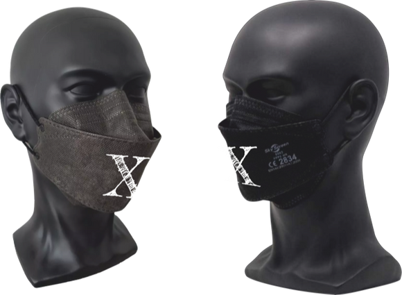 FFP 2 Maske Schwarz (En149 zertifiziert)